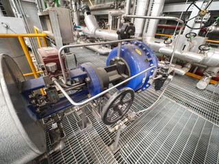 turbine bypass control valve in power plant.