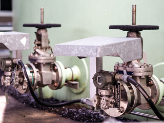 Pressure transmitter was installed in power plant.