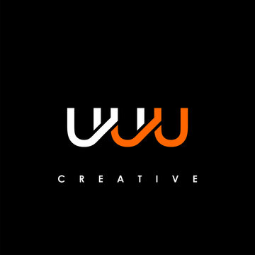 UUU Letter Initial Logo Design Template Vector Illustration