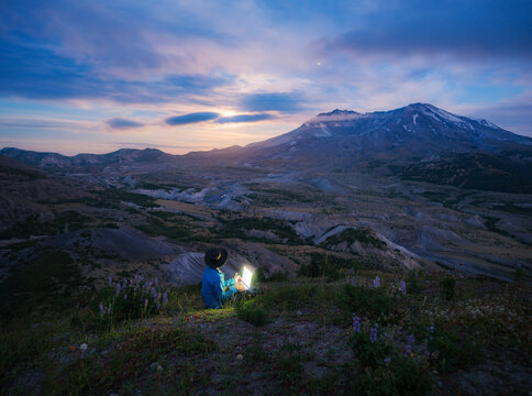 Working from Somewhere / Mt St Helens