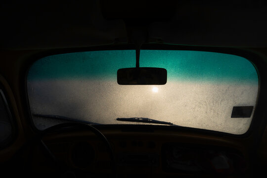 Frozen Windshield 