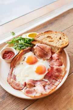 bacon and eggs