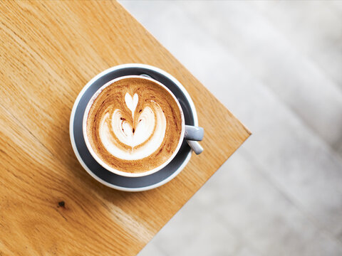coffee art on the corner
