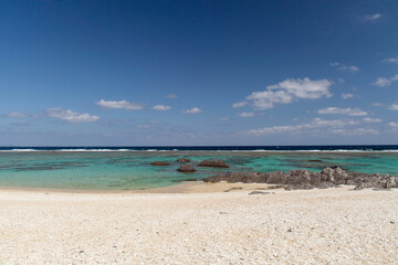 鹿児島県　徳之島の喜念浜