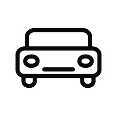 Illustration Vector graphic of sedan car icon. Fit for traffic, public, passenger etc.