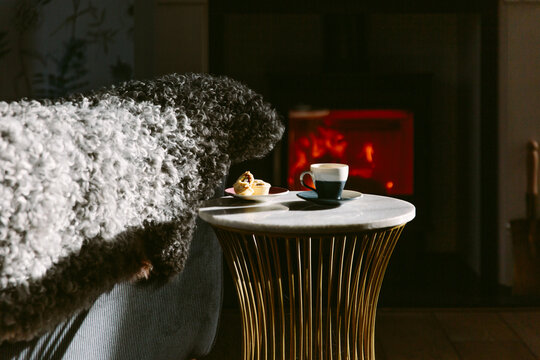 Coffee and mince pies