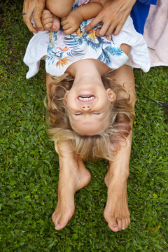 Tickled the girl