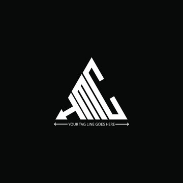 H M C letter logo creative design. H M C unique design