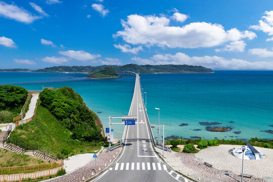 北長門海岸国定公園角島大橋　山口県下関市