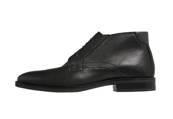 Black men's classic shoes