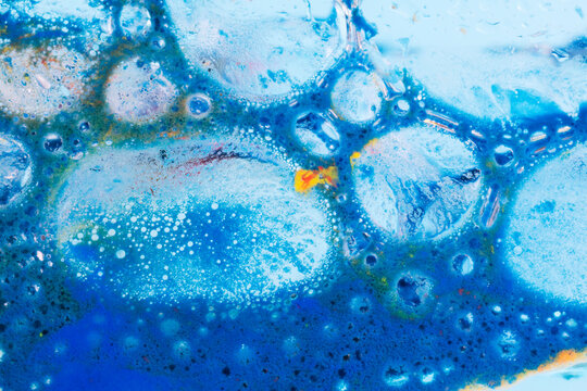 Abstract Colorful Background made with Paint in Water