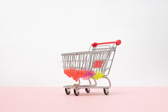 Slimes in shopping cart