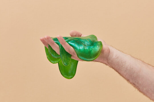Slime in hand