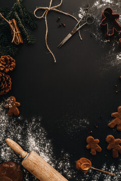 wallpaper christmas cookie baking