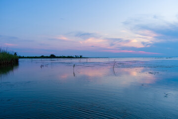 Sunset on Mobile Bay 