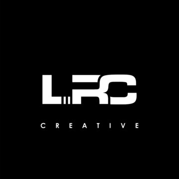 LRC Letter Initial Logo Design Template Vector Illustration