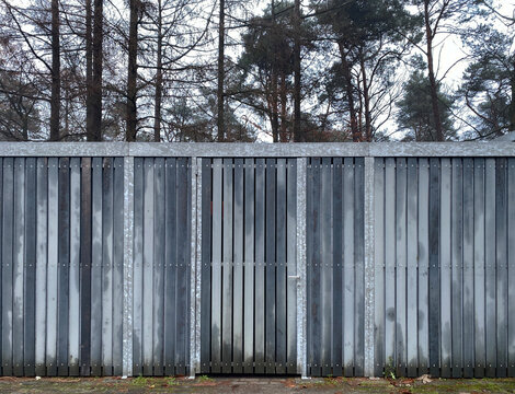  shed in forest