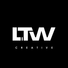 LTW Letter Initial Logo Design Template Vector Illustration