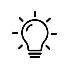 solution or idea icon vector