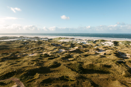 Rocky shore of stormy sea
