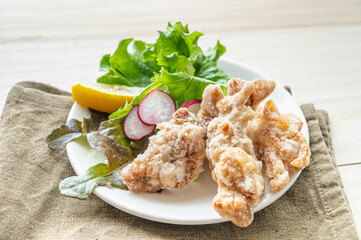 鶏の塩から揚げ
