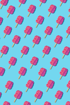 Pattern of brain ice cream