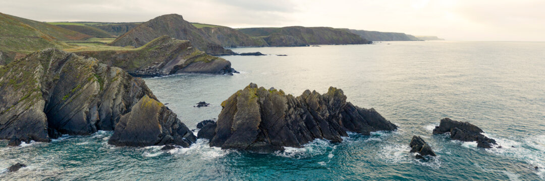 Hartland Quay Rigged Coast