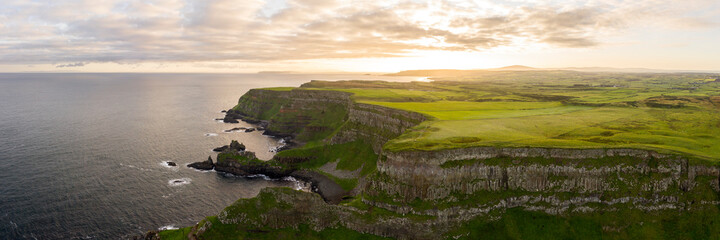 Causeway coast cliffs ireland