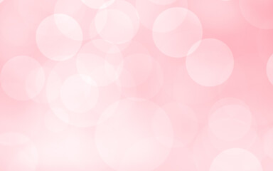 Luxury pink blur abstract background with bokeh lights for backgrounds concept of valentine day.