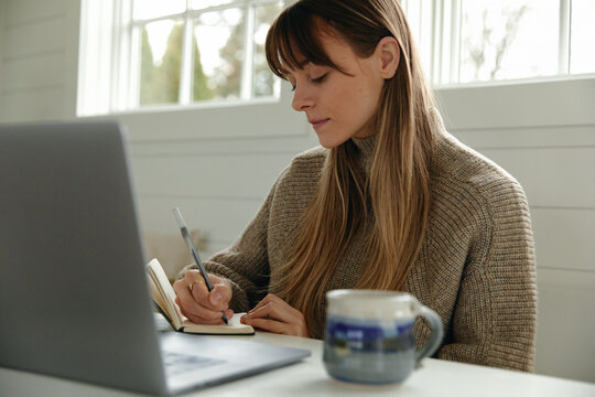 Woman working