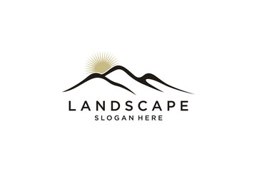Mountain / travel / adventure hipster logo design inspiration