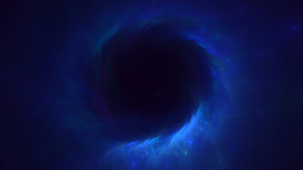 3D rendering abstract multicolor fractal light background