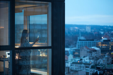 Woman Having A Video Call 