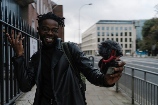 Content Creator Recording a Video