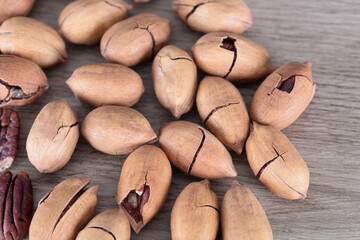 Obraz premium Casual snacks pecans