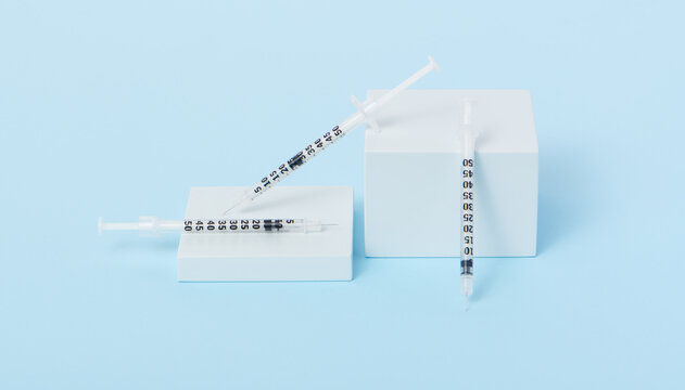 Syringes for Medical Concept Still Life 