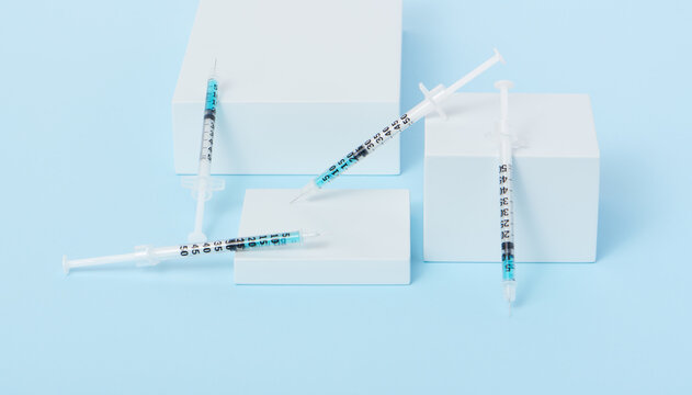Syringes for Medical Concept Still Life 