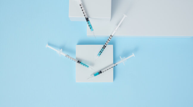 Syringes for Medical Concept Still Life 