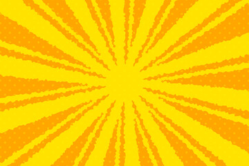 ラフ集中背景（黄色）