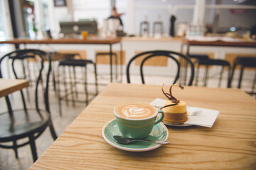 Flat White & Banana Cake, Cafe in Wellington, New Zealand