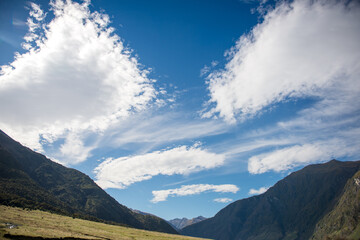 Matukituki Valley, Mount Aspiring National Park, New Zealand	