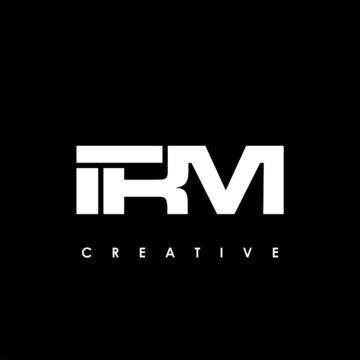 IRM Letter Initial Logo Design Template Vector Illustration