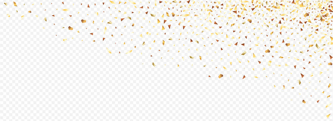 Golden Foil Transparent Panoramic Transparent