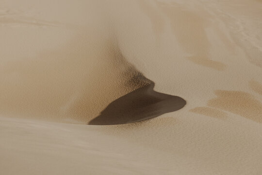 Sand dune shadow