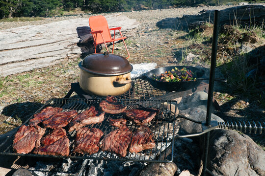 Cooking Camp Food