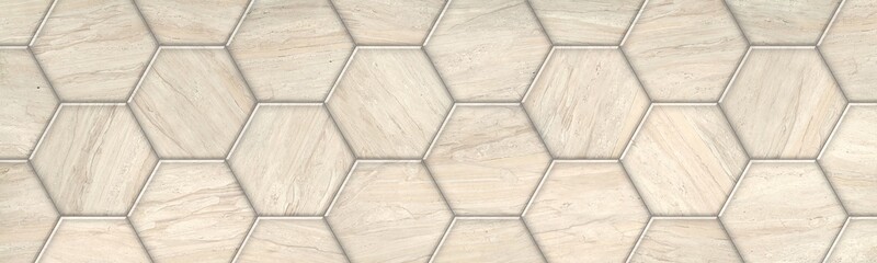 Hex marble stone texture tiles