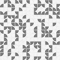 Abstract Geometric Pattern generative computational art illustration