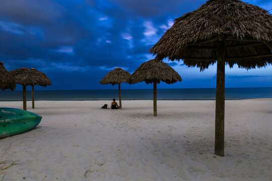 Night Time At The Beach