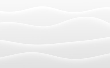 White gray curve wave line abstract background.