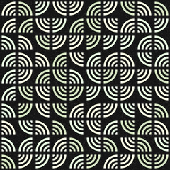 Abstract Geometric Pattern generative computational art illustration